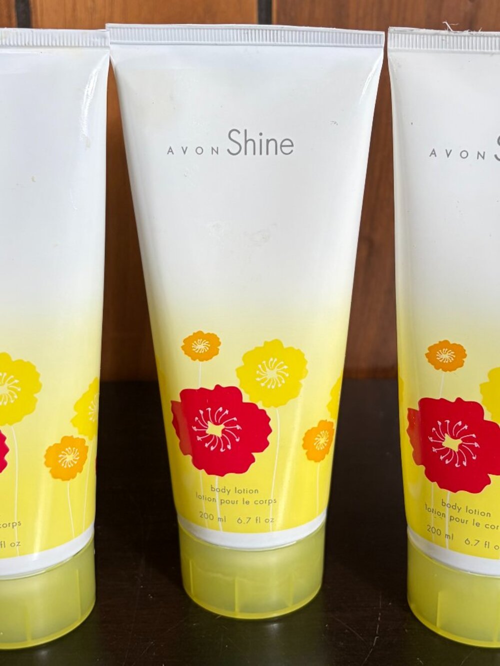 Avon Shine Body Lotion 6.7 oz 200 ml - Lot of 3 - 2006 - Vintage Discontinued
